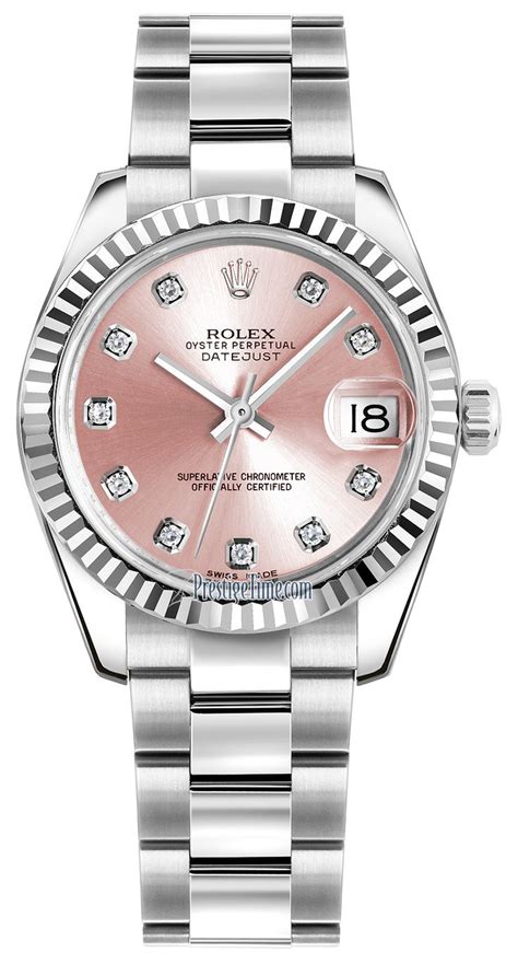 damen rolex datejust pink|ladies rolex datejust 31mm.